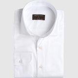 Classic Fit Jersey Interlook Weiss