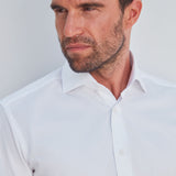 Classic Fit Twill Weiss