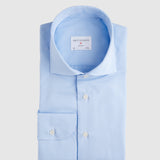 Classic Fit Vichy Karo Hellblau Easy Iron