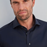 Classic Fit Twill Navy