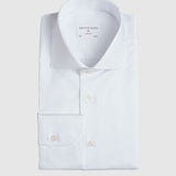 Slim Fit Twill Weiss