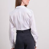 Colette Stretchbluse Weiss