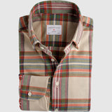 Classic Fit Flanell Karo Button Down