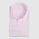 Slim Fit Stretch Feiner Streifen Rosa