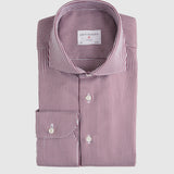 Classic Fit Dunkelrot