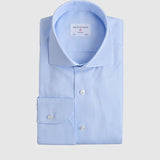 Classic Fit Hellblau Pepita