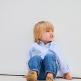 Boys Shirt Oxford Blue