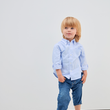 Boys Shirt Oxford Blue