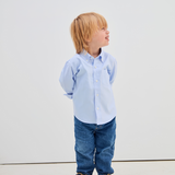 Boys Shirt Oxford Blue