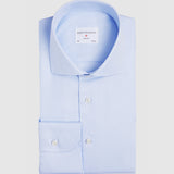 Classic Fit Hellblau Pin Point Wrinkle Free
