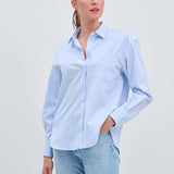 Bella Baumwollbluse Streifen