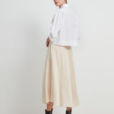 Jolin Bluse Cropped Weiss