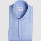 Classic Fit Twill Royal Herringbone