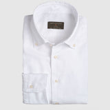 Classic Fit Oxford Gewaschen Weiss Button Down