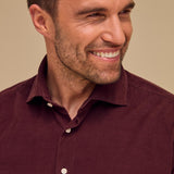 Classic Fit Kord Bordeaux