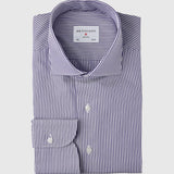 Classic Fit Streifen Lila