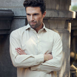 Classic Fit Kord Sand