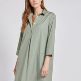 Elke Stretchkleid Khaki